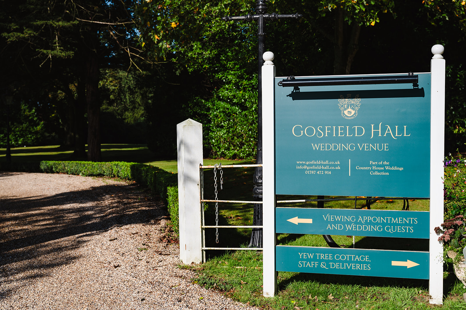 Entrance to gosfield hall
