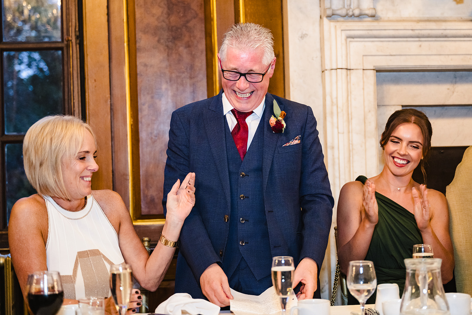 Father of the bride speech at gosfield hall wedding venue