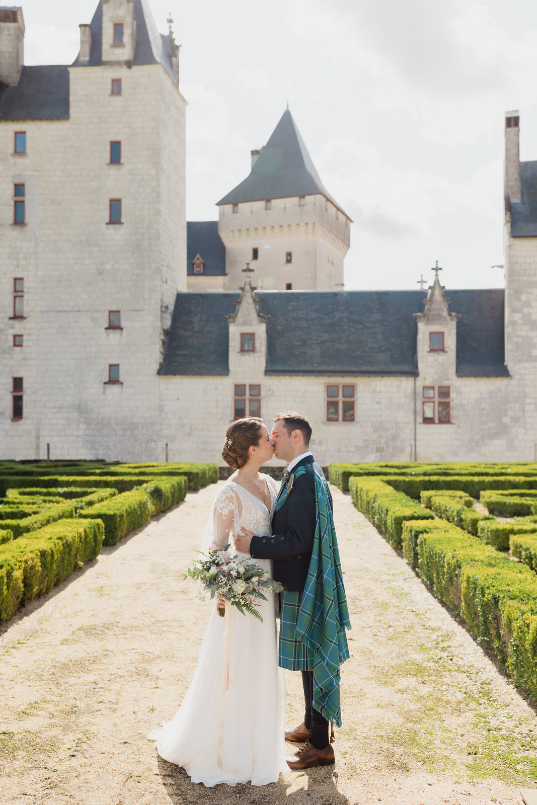 Mariage élégant dans un chateau