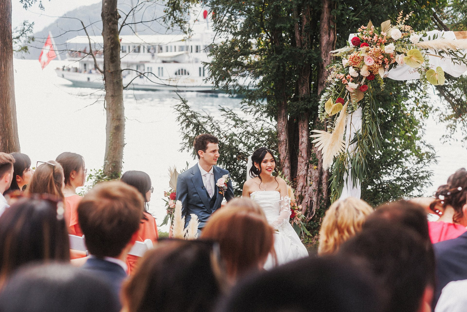 outdoor wedding ceremony 