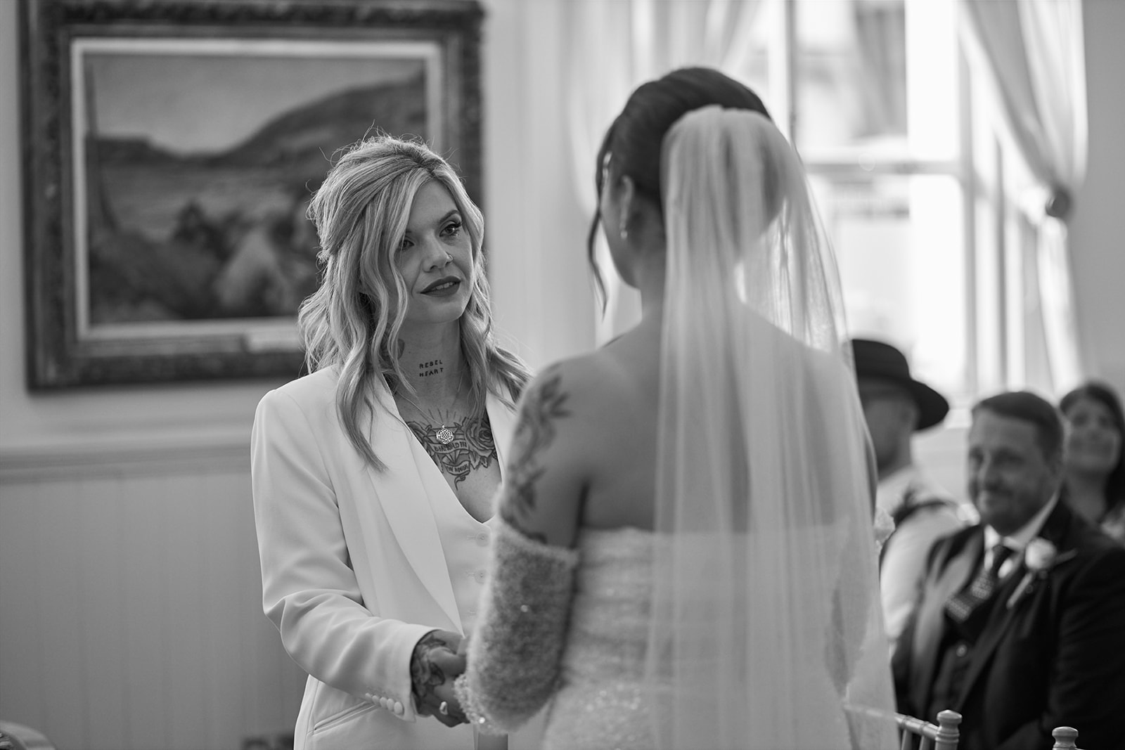bride exchanging of vows