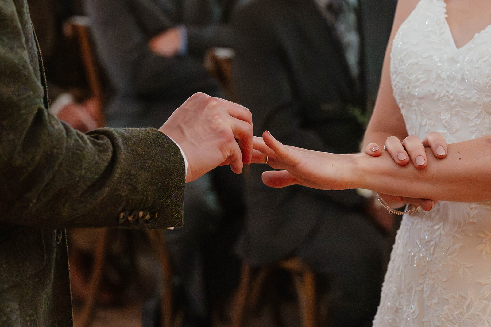 brides ring exchange Zara Davis Photography Wild Thyme and Honey Cirencester Cotswolds Gloucestershire