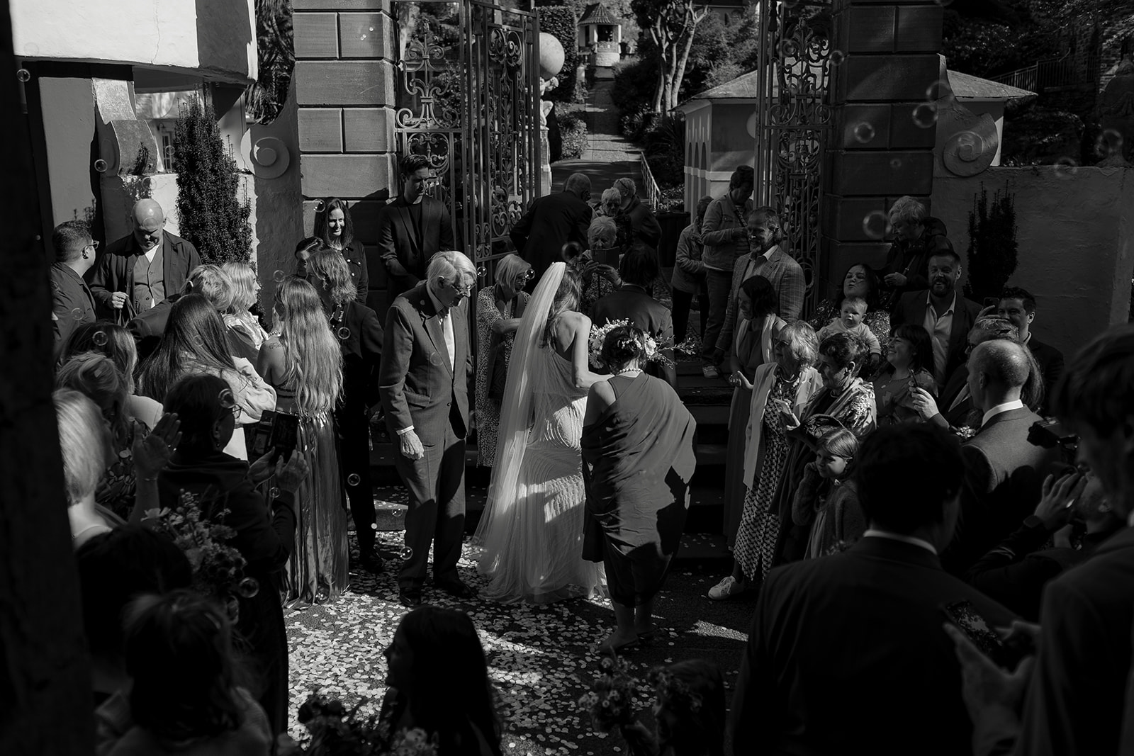 Frances quinn wedding in portmeirion  