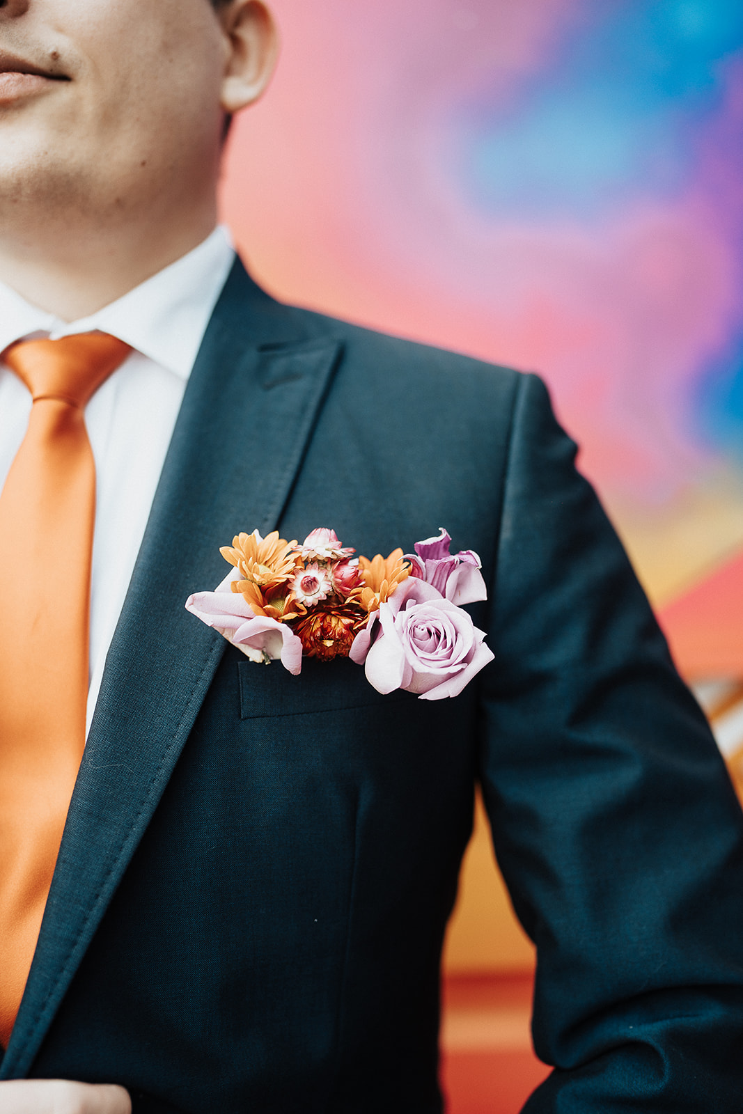 groom flowers | The Chocolate Factory Wedding Derby
