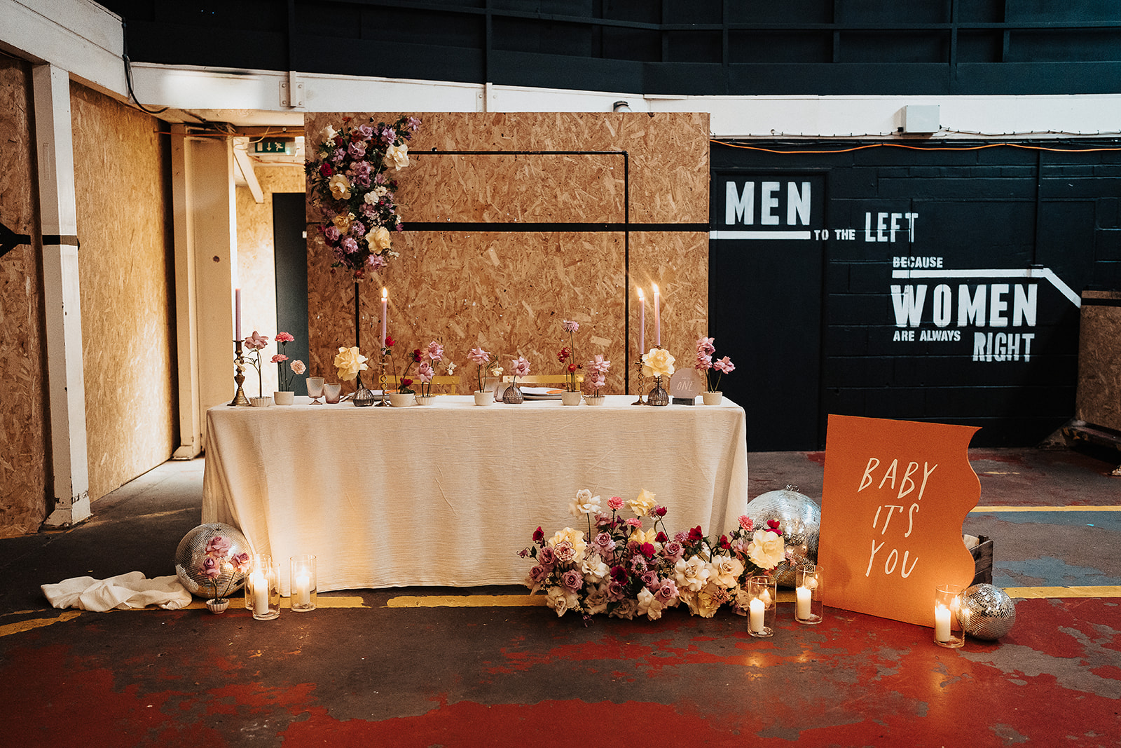 Table Styling  | The Chocolate Factory Wedding Derby