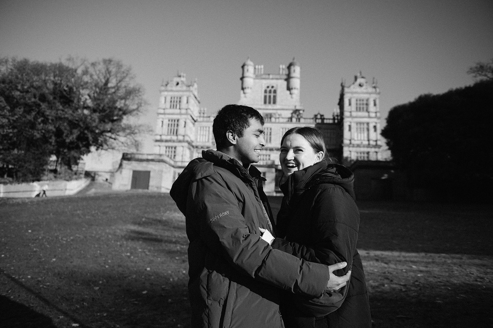 engagement photos in Wollaton Park Nottingham