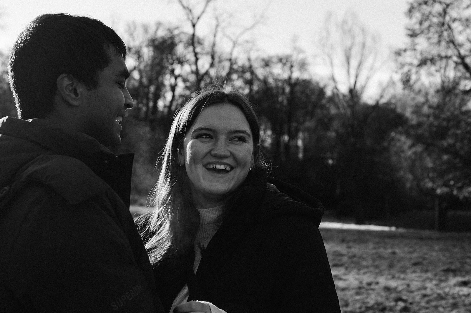 engagement photos in Wollaton Park Nottingham