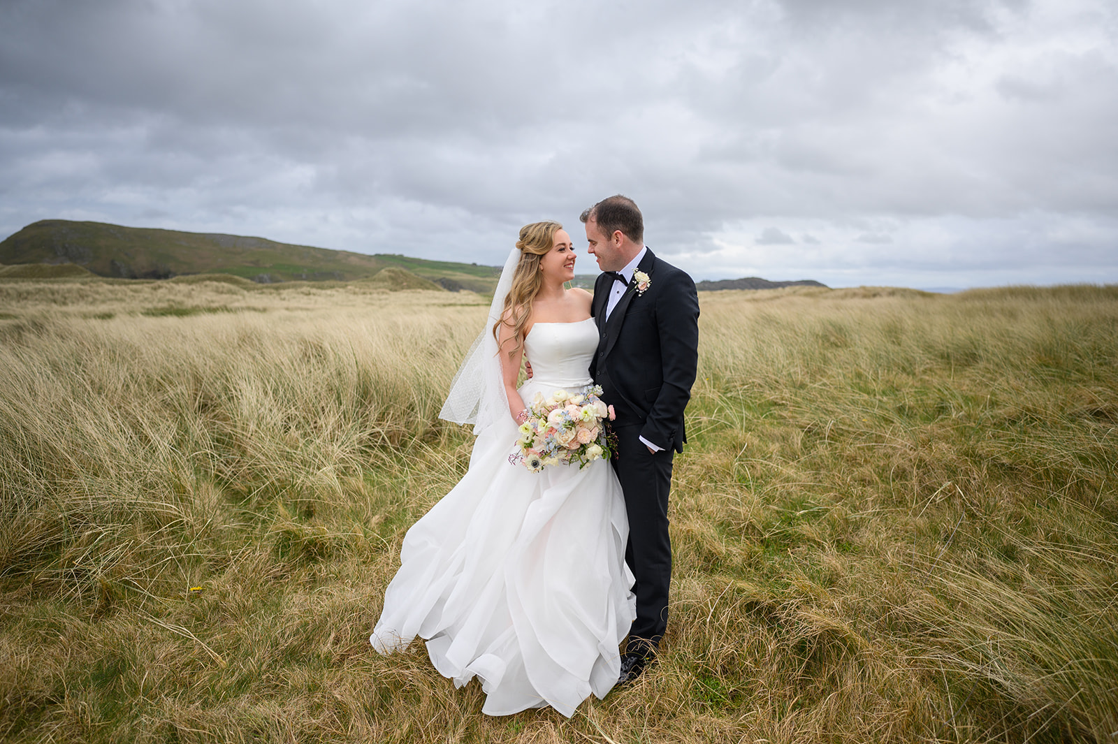 Bride and Groom Isle of Doagh