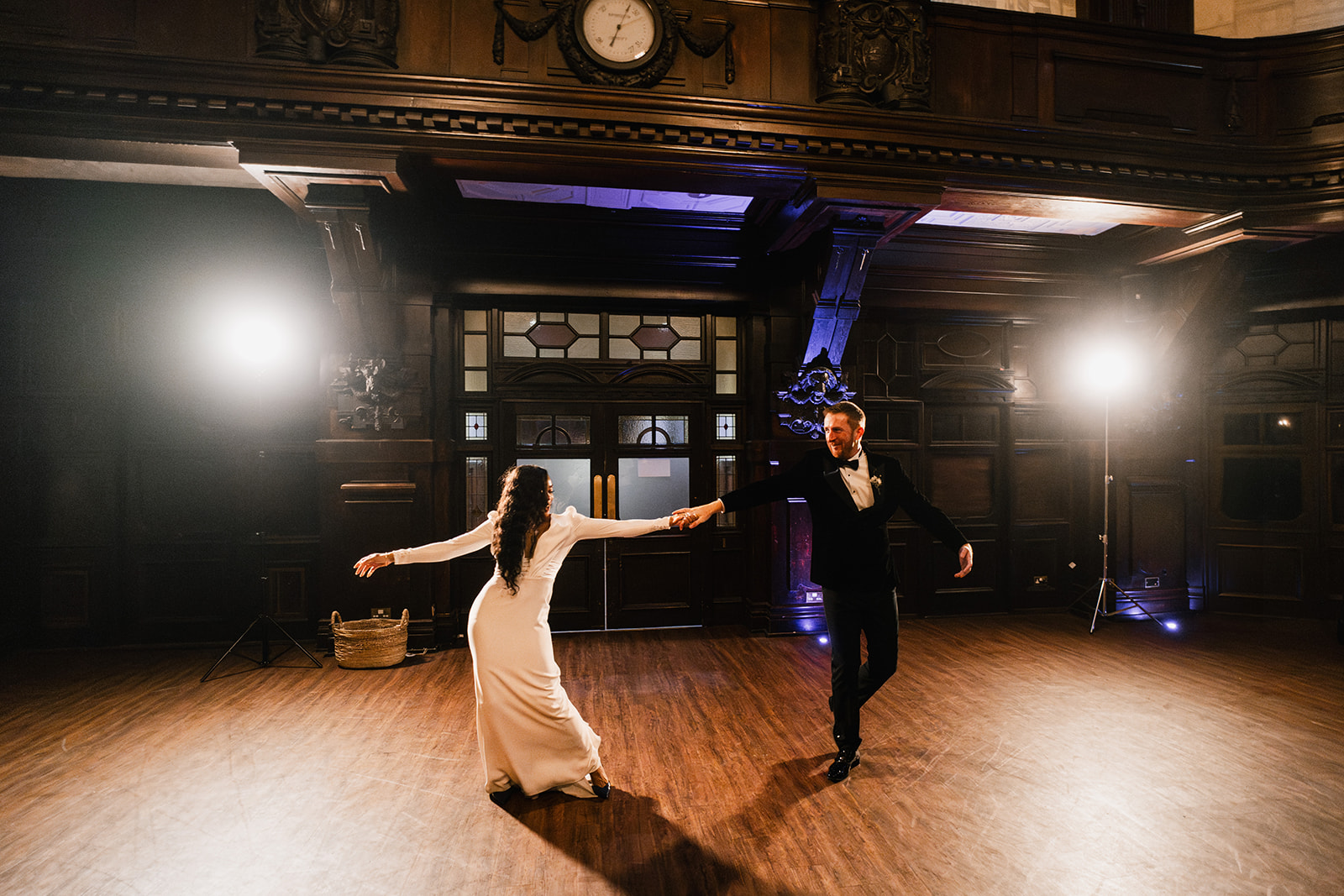 first dance at the coal exchange