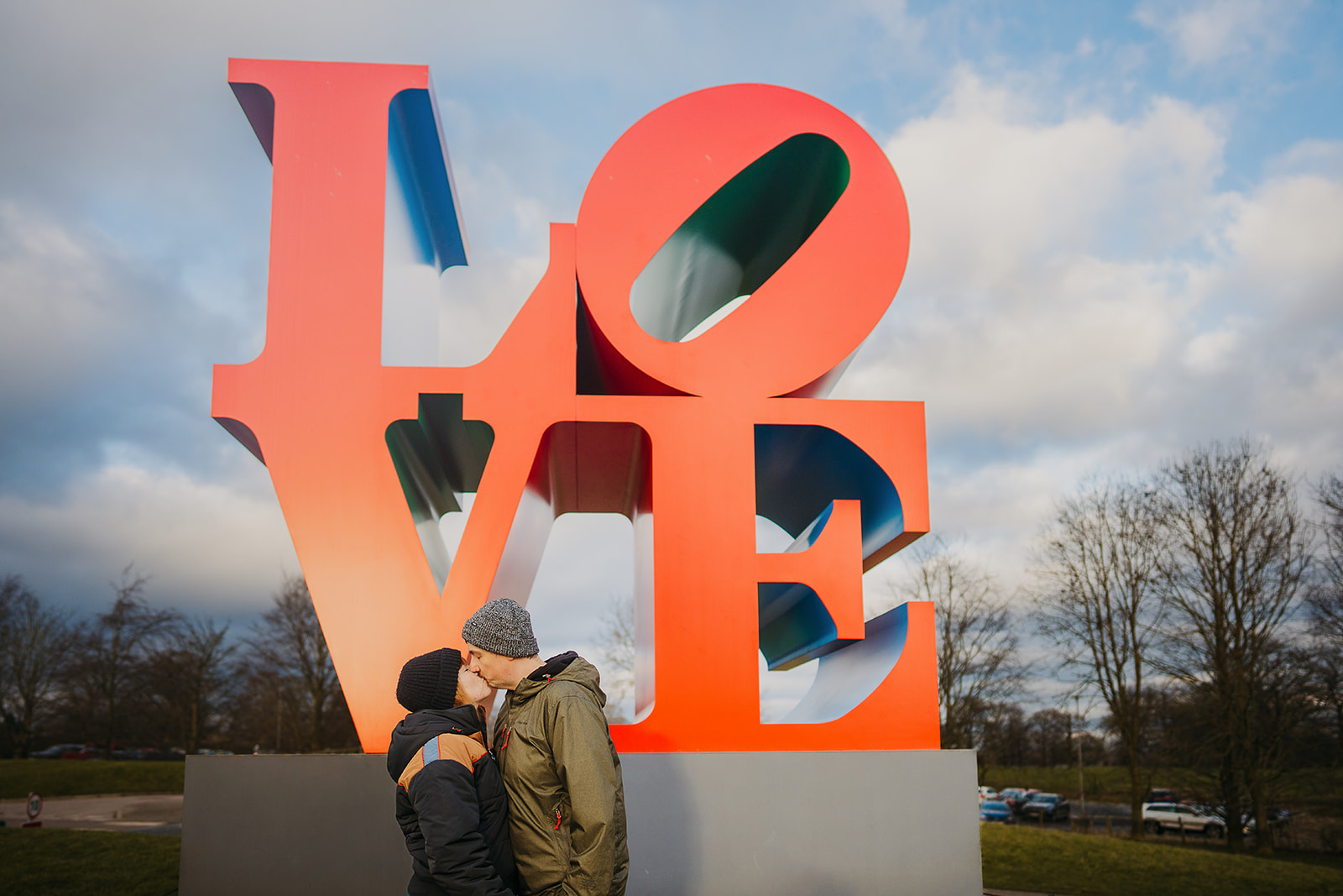 Yorkshire Sculpture Park Engagement shoot | Sheffield wedding photographer 