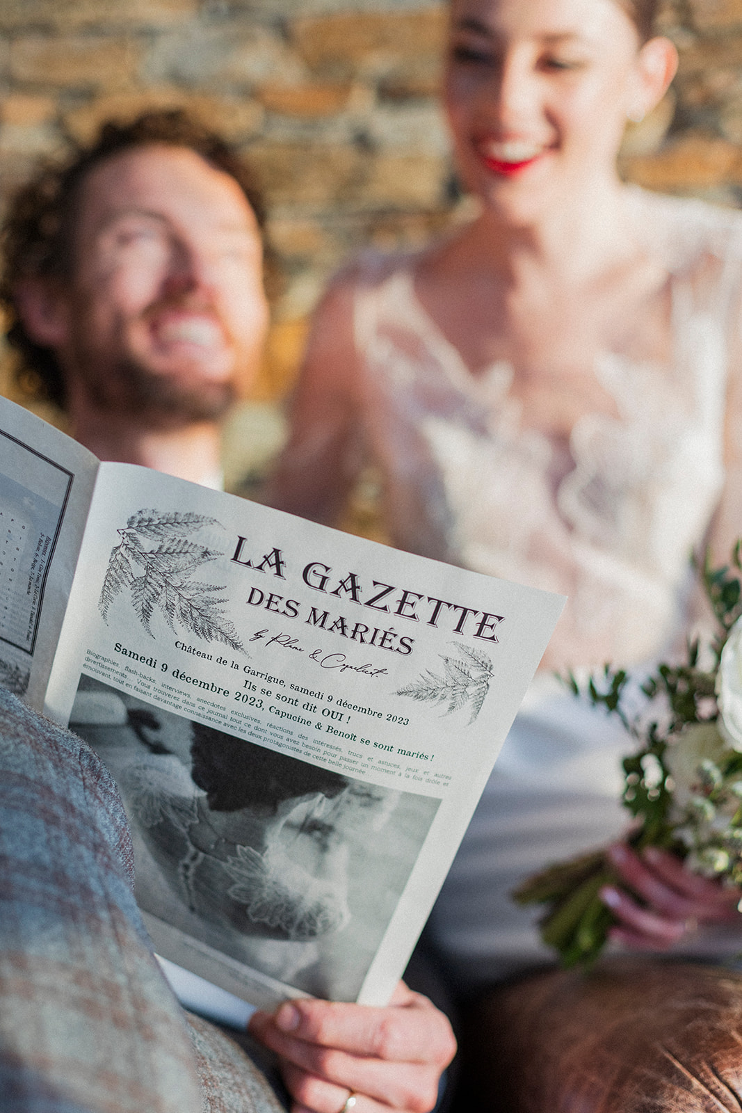 gazette mariage couple