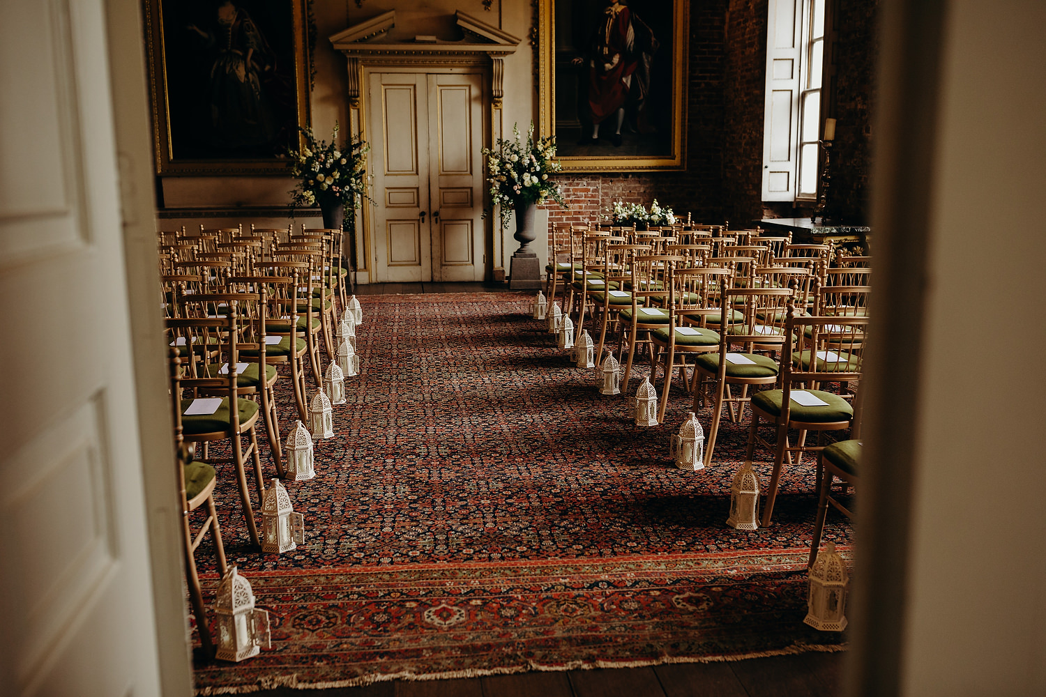ceremony room at St Giles house