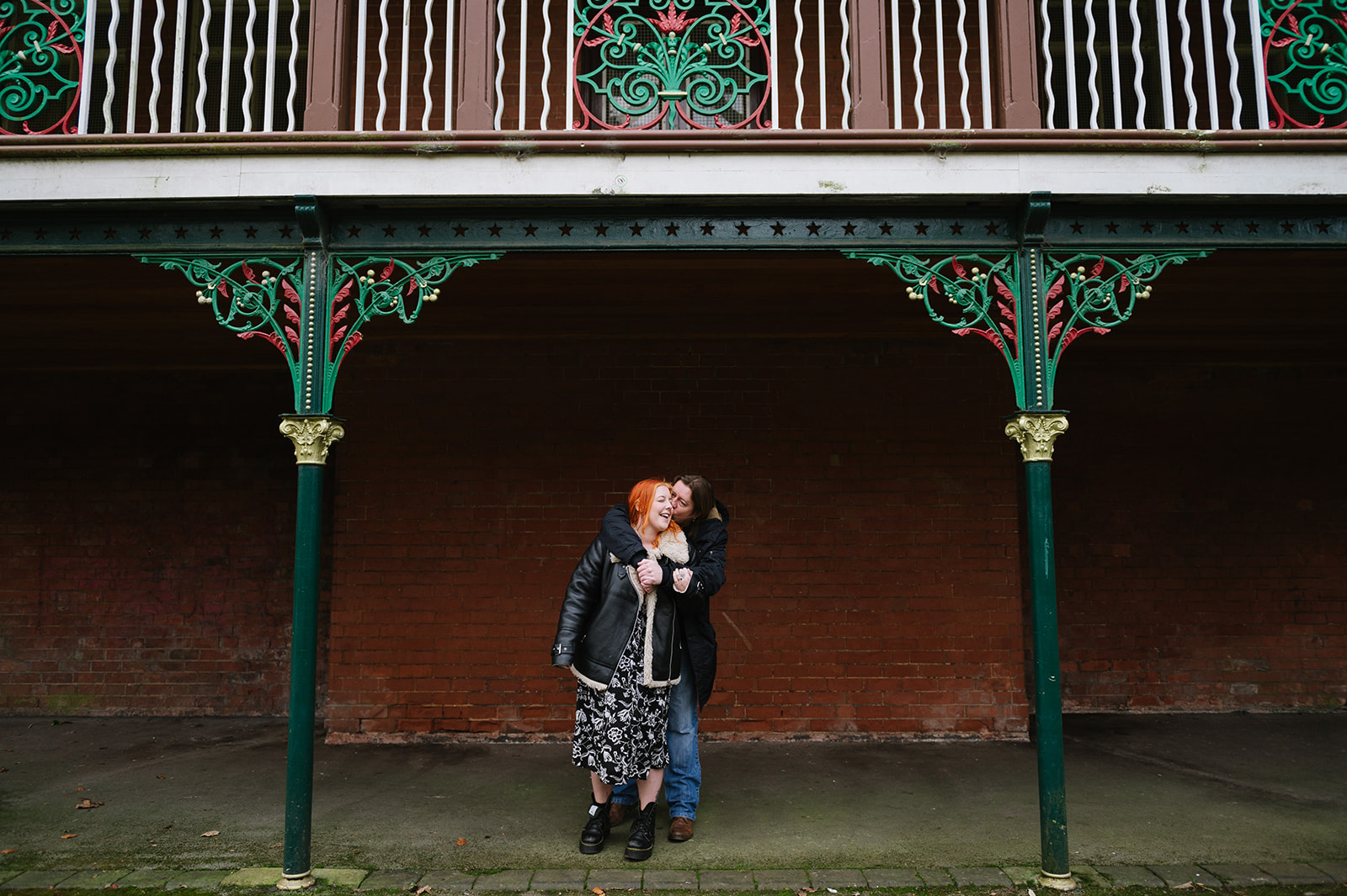 engagement photos at Walsall Arboretum