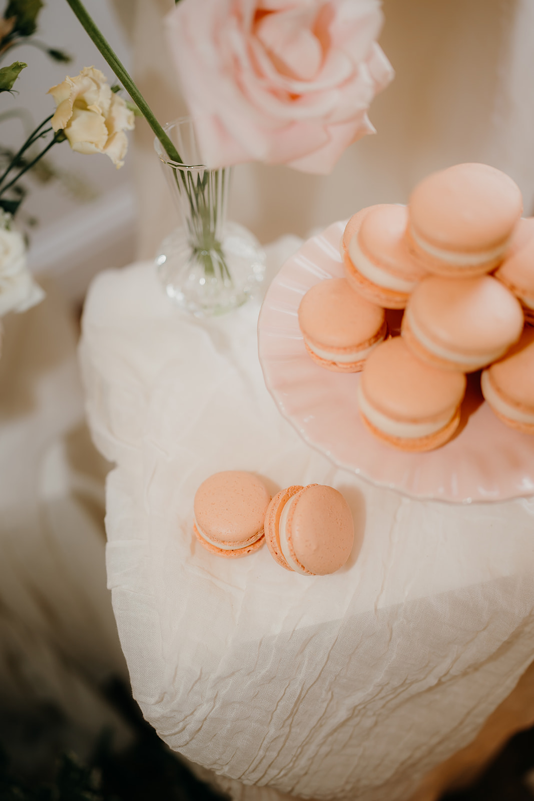 Details of the macaroons