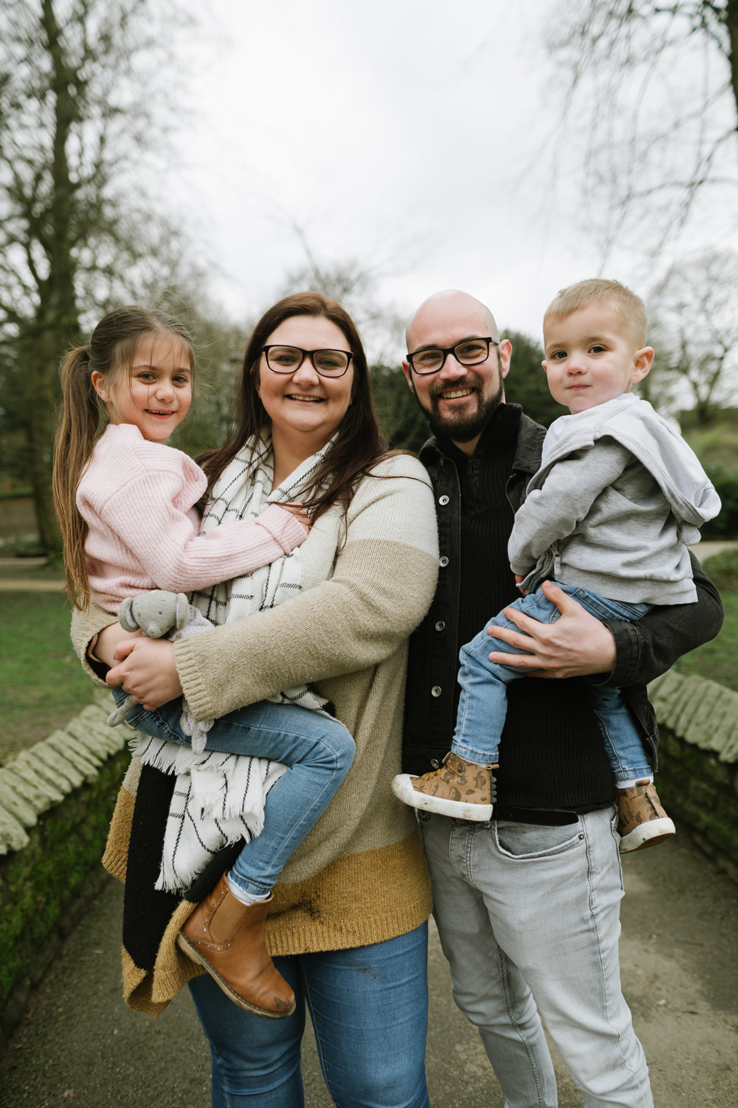 Walsall Arboretum relaxed family photographs