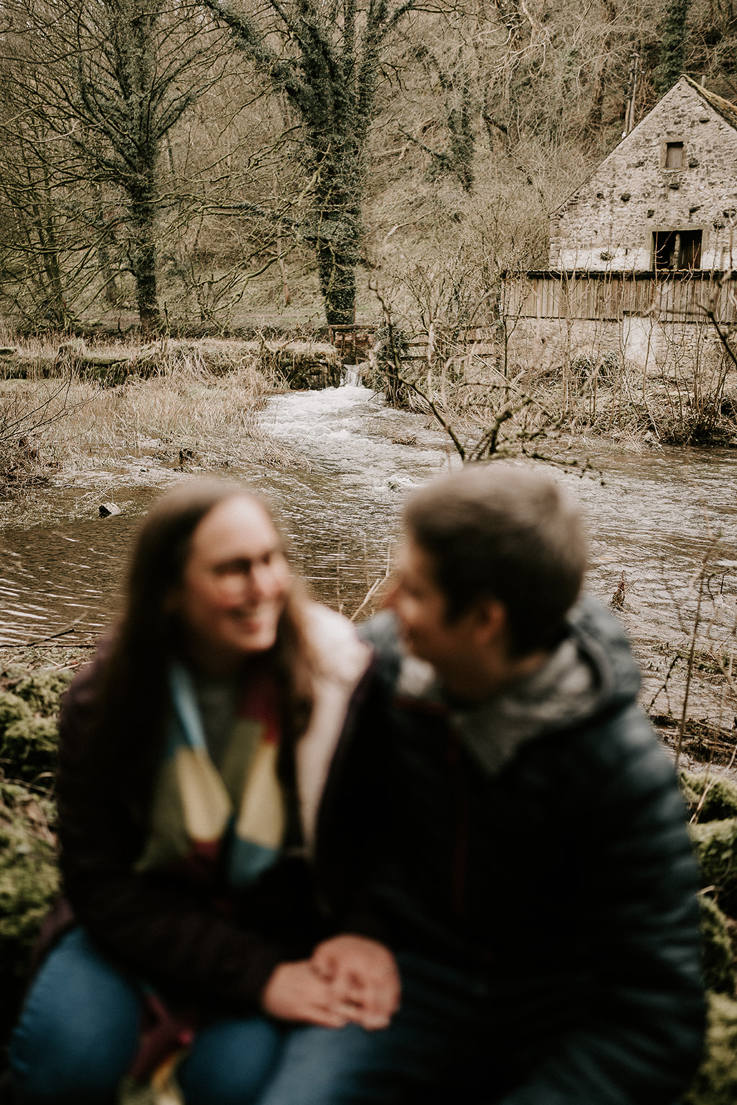 Spring Engagement Shoot at Lathkill Dale in Derbyshire
