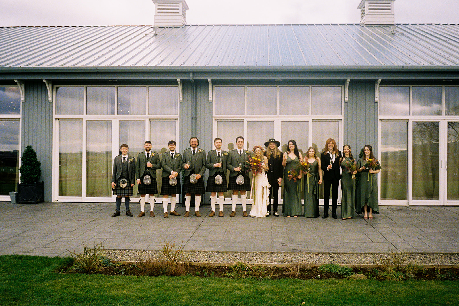 uk 35mm film wedding photographer scotland destination