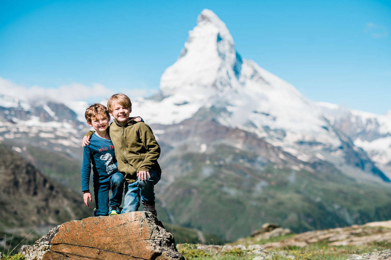 Expat Children Matterhorn Zermatt