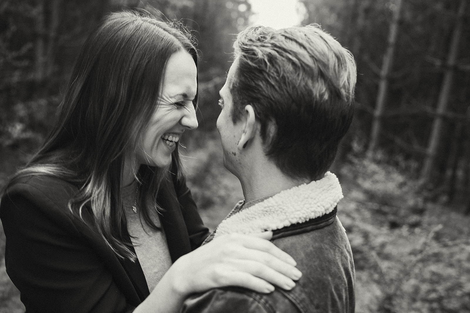 A Relaxed Nottingham Woodland Engagement shoot | Blidworth Woods